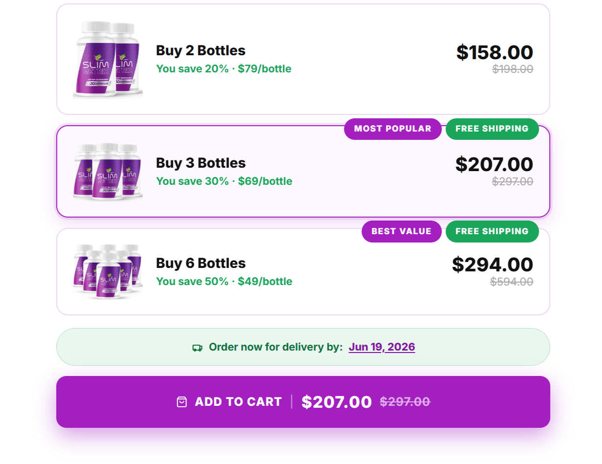 Slim Metrix discount
